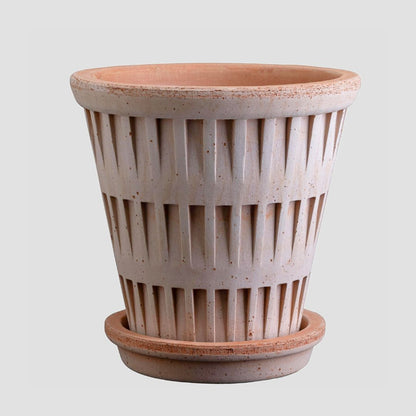 Berg's Potter Raw Rosa Pantheon Pot