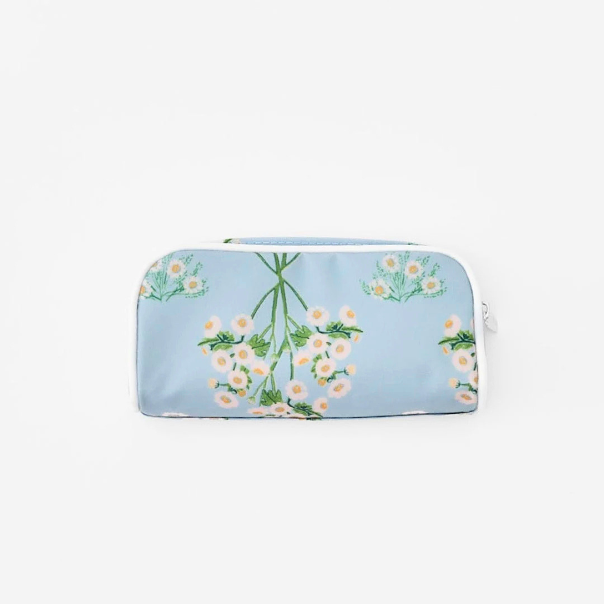 Patterned Toiletry Bag in Lulie Wallace's Suzanna
