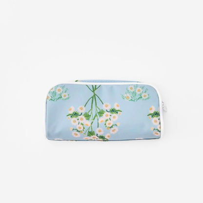 Patterned Toiletry Bag in Lulie Wallace's Suzanna