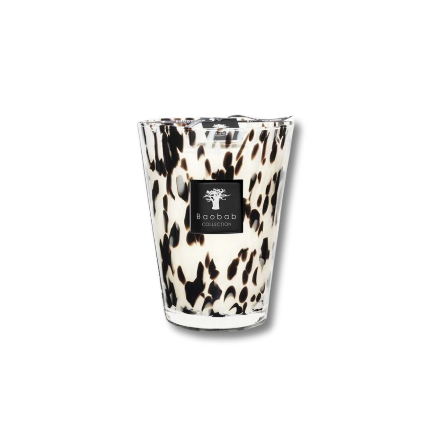Pearls Black Scented Candle | Baobab Collection