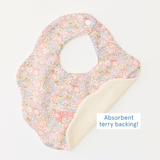 Scalloped Baby Bib