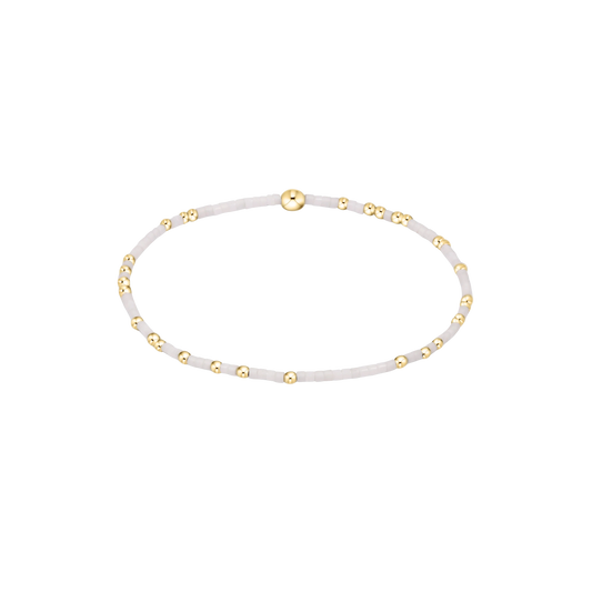 eGirl Gameday Hope Unwritten Bracelet in White