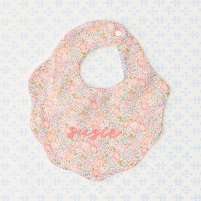 Scalloped Baby Bib