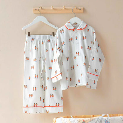Pajama Set, Tin Soldier | Atelier Babbi