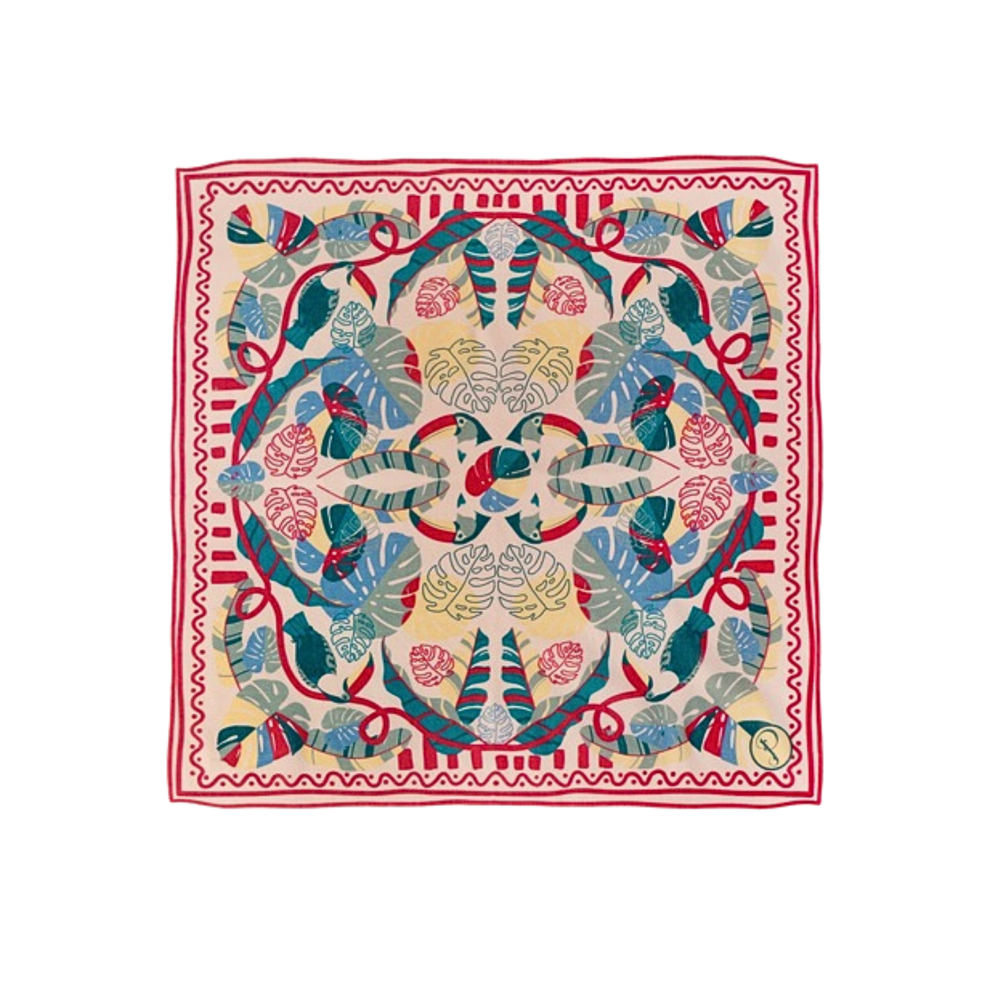 Tropical Toucan Cotton Bandana