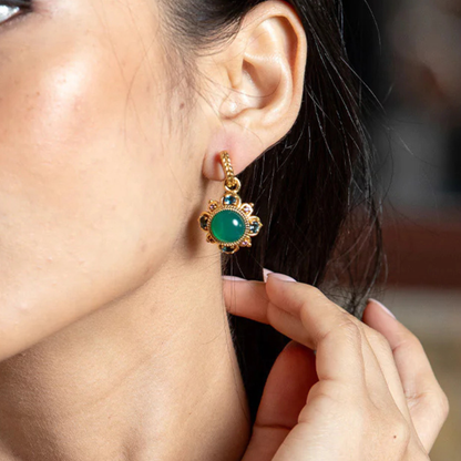 Contessa Post Drop Earrings Multi, Capucine de Wulf