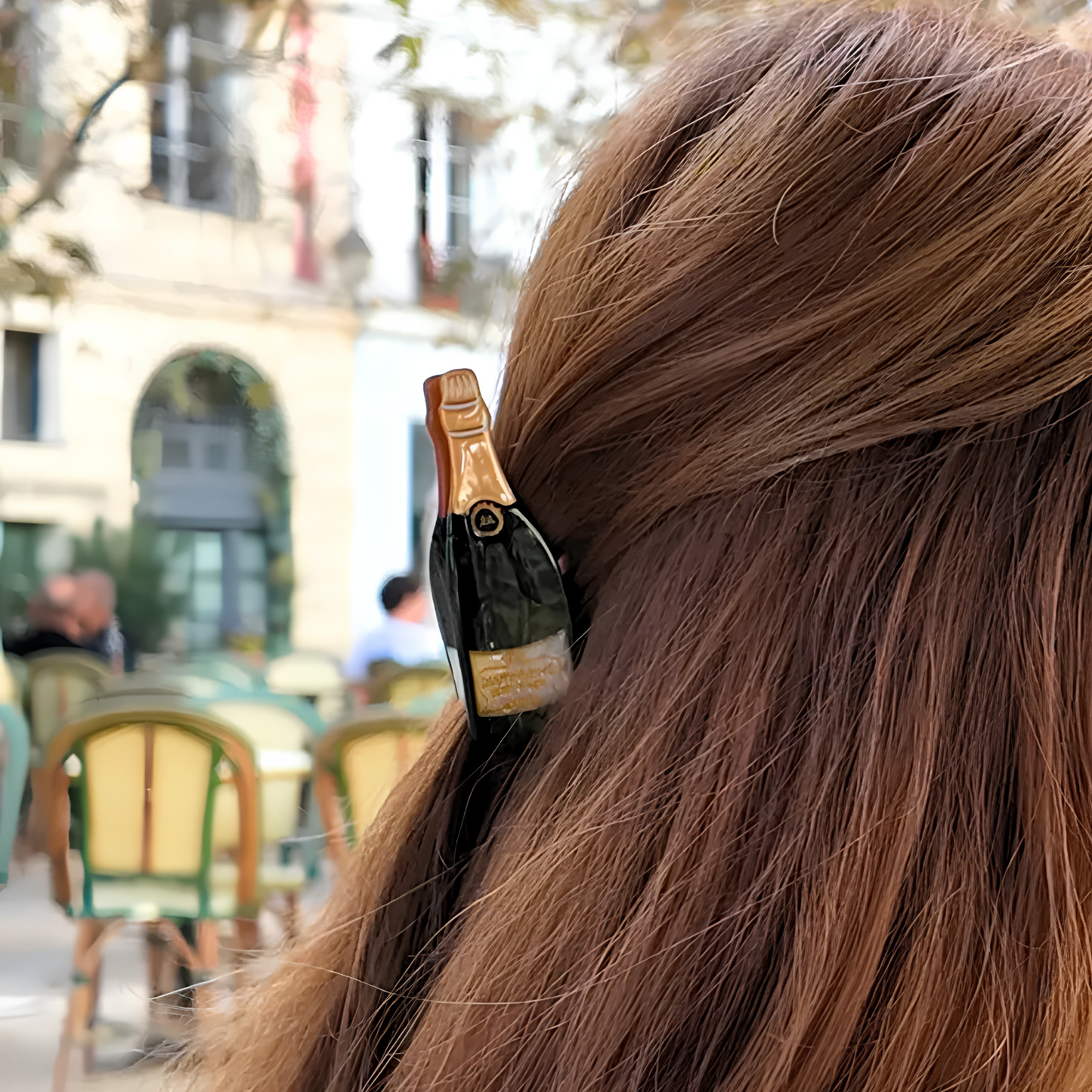 Champagne Claw Hair Clip