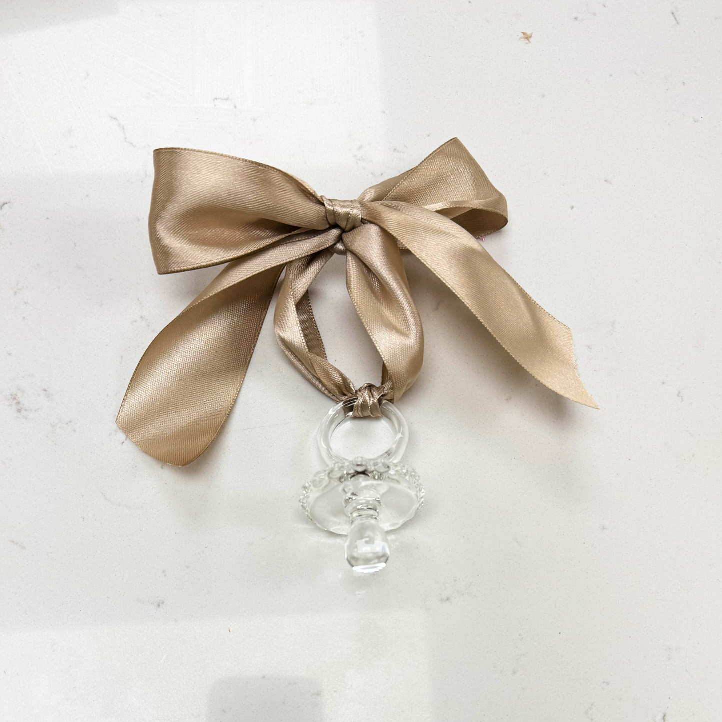 Glass Pacifier Keepsake