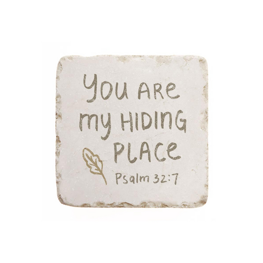 Psalm 32:7 Scripture Stone, Twelve Stone Art