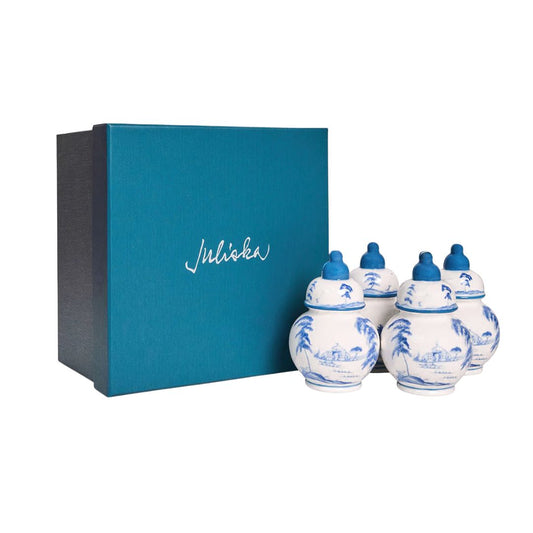Juliska Country Estate Delft Blue Place Card Holders (Set of 4)