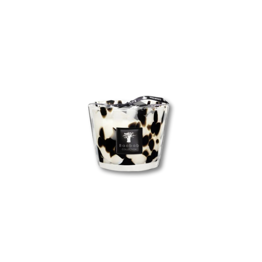 Pearls Black Scented Candle | Baobab Collection