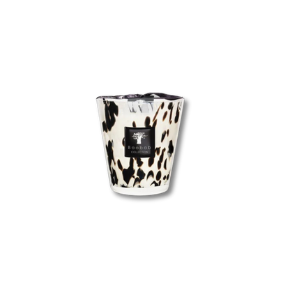 Pearls Black Scented Candle | Baobab Collection