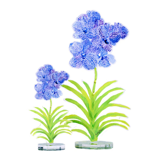 Vanda Orchid Small Acrylic Flower