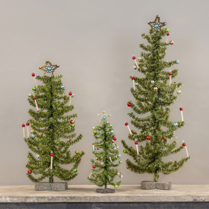 11" Green Festive Tree