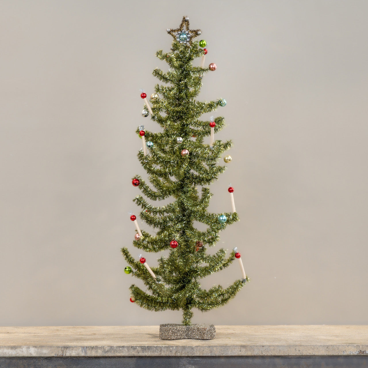 25" Green Festive Tree