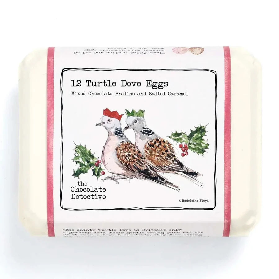 Christmas Two Turtle Doves Assort. Praline & Caramel Chocolates