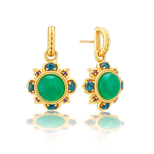 Contessa Post Drop Earrings Multi, Capucine de Wulf
