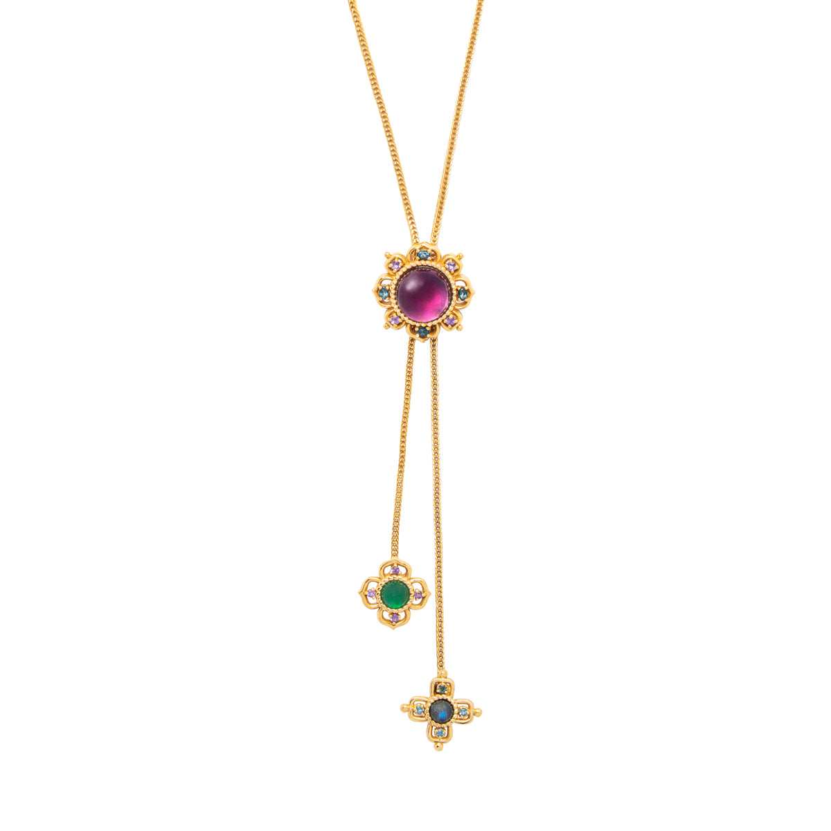 Contessa Bolero Necklace in Multi, Capucine de Wulf
