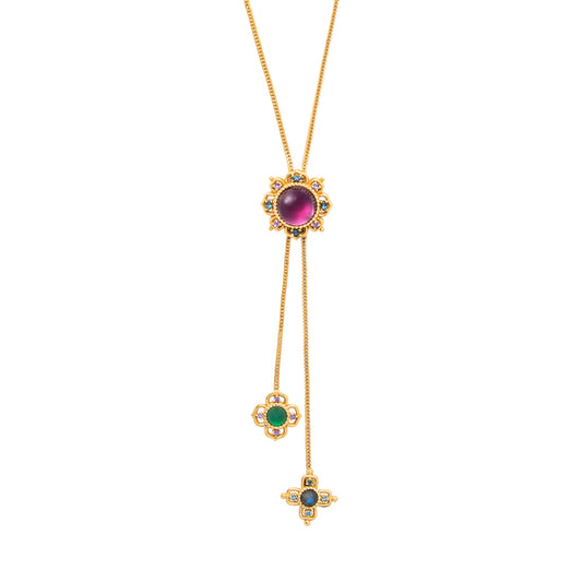 Contessa Bolero Necklace in Multi, Capucine de Wulf