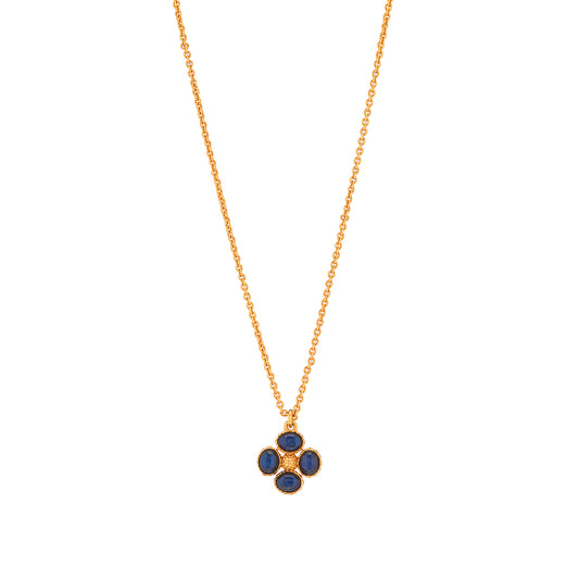 Berry Clover Double Sided Charm Necklace, Capucine de Wulf