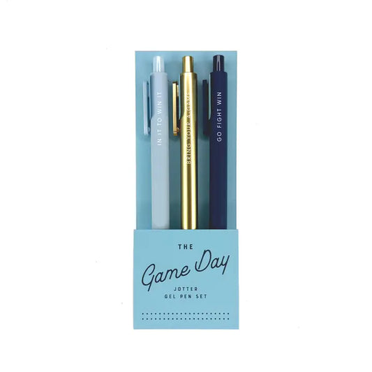 Game Day Gel Pen Set of 3