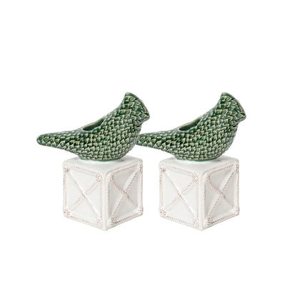 Juliska Berry & Thread Bird Topiary Candlestick (Set of 2)