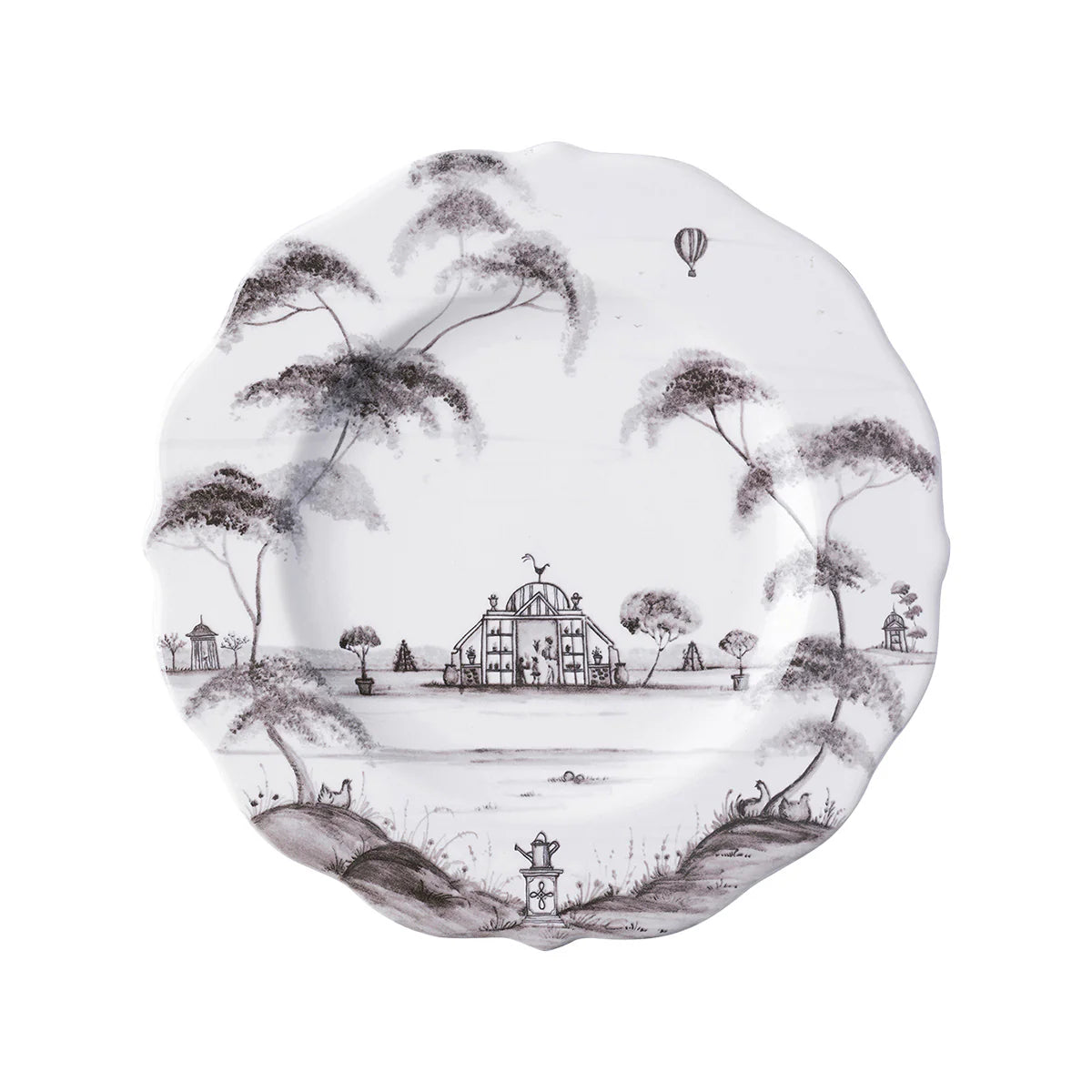 Juliska Country Estate Flint Dessert/Salad Plate