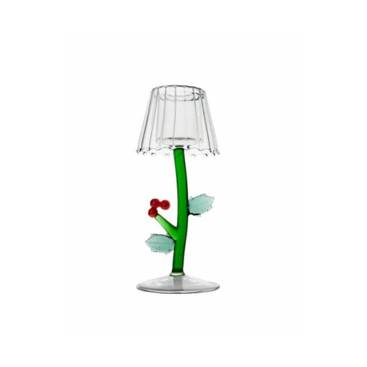 Tealight Ivy with Red Berries