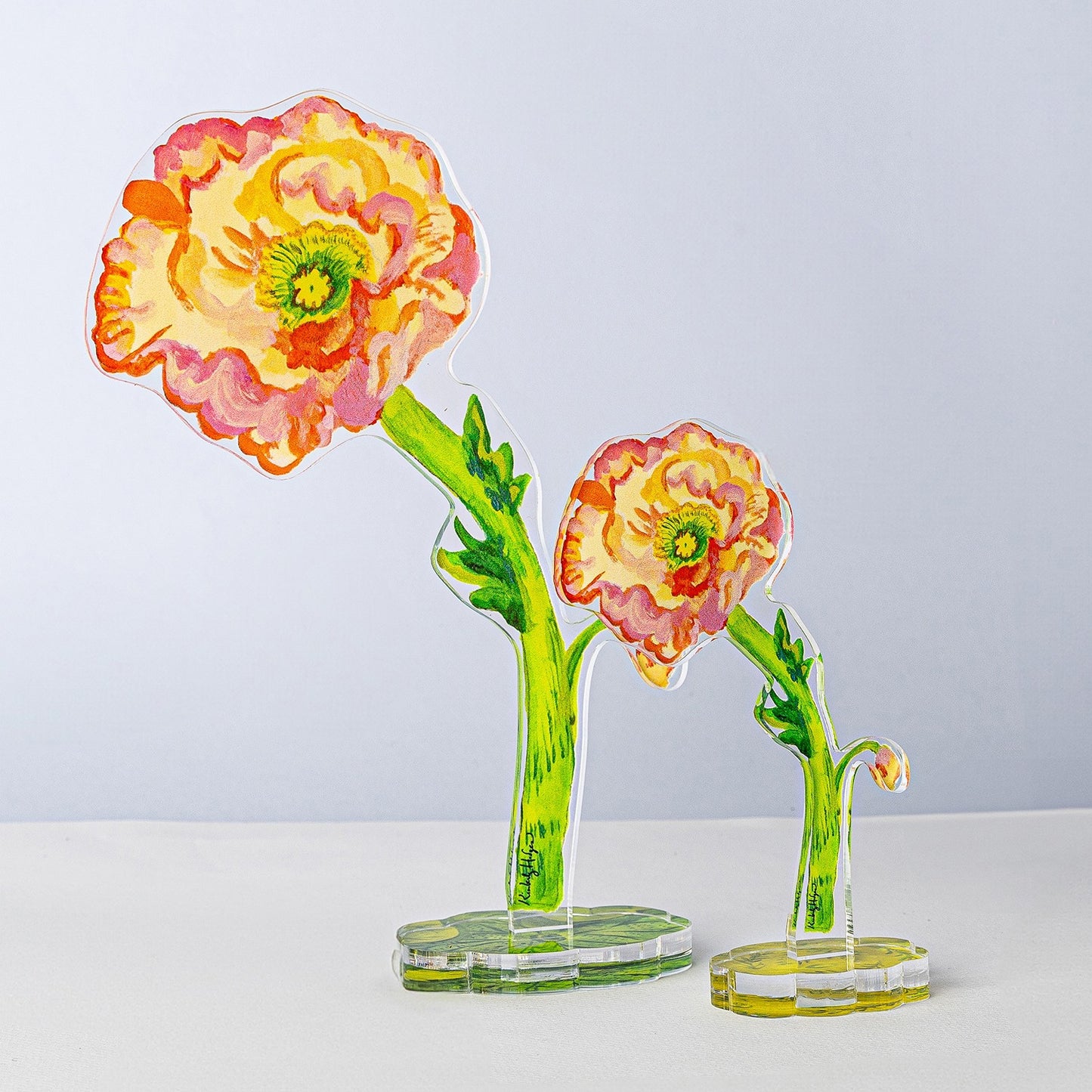 Iceland Poppy Small Acrylic Flower