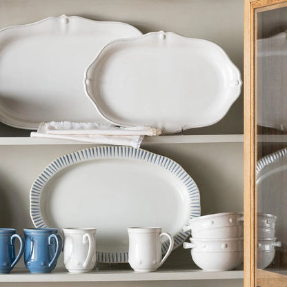 Juliska Berry & Thread Whitewash 2-Handled Soup/Chili Bowl