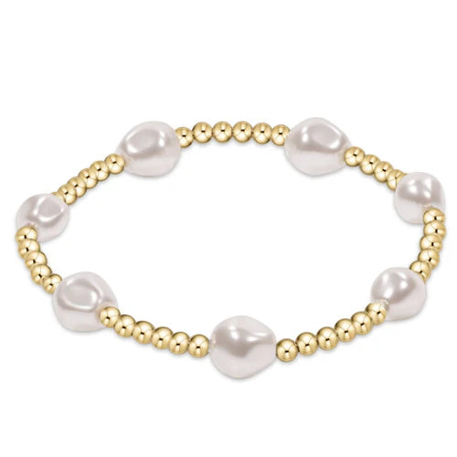 enewton EXTENDS Admire Gold 3mm Bead Bracelet