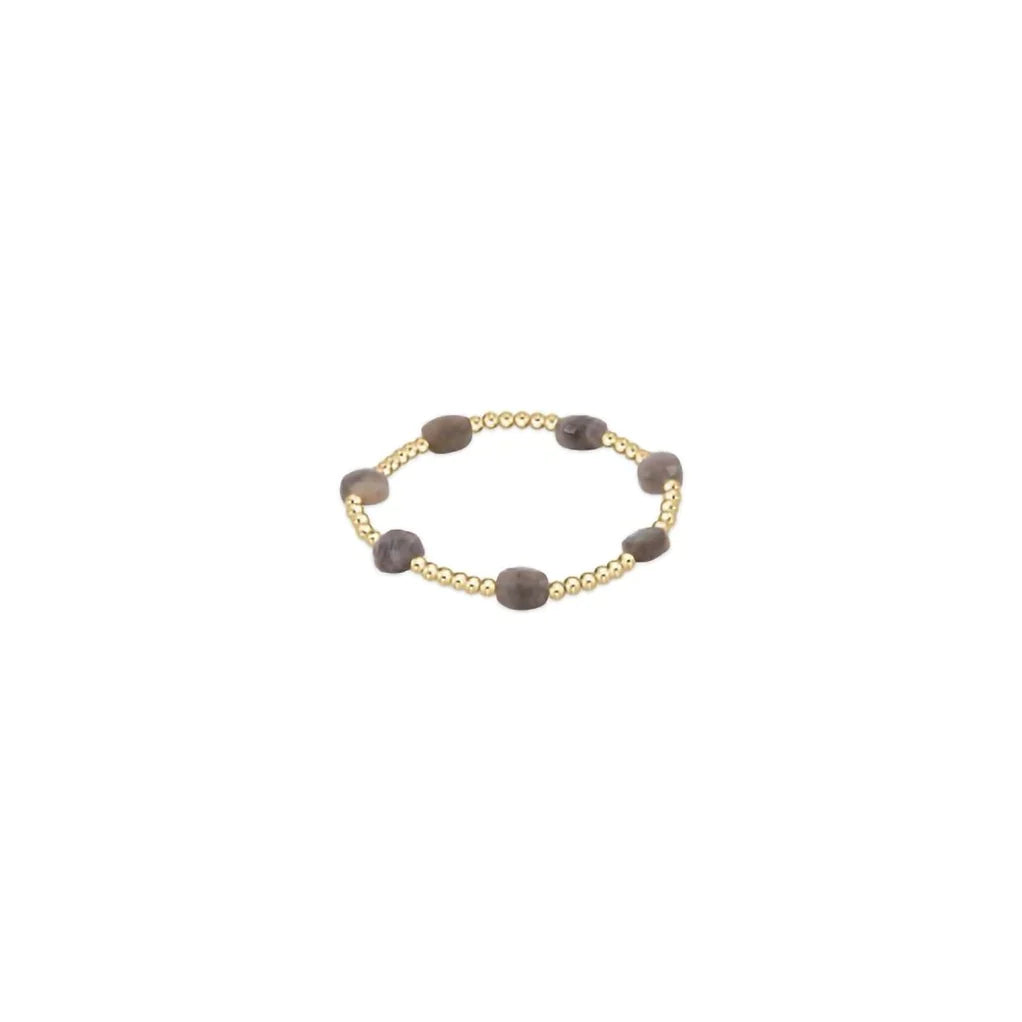 enewton Labradorite Admire Gold 3mm Bead Bracelet