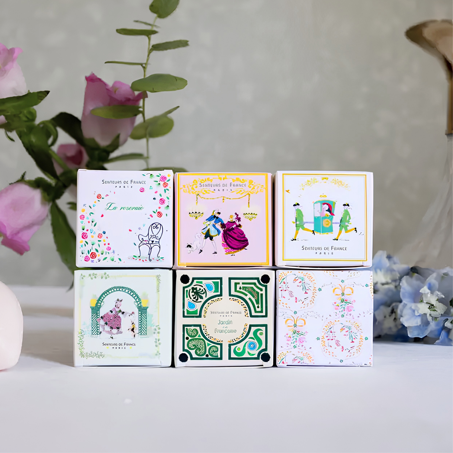 Lily of the Valley Heart Soap