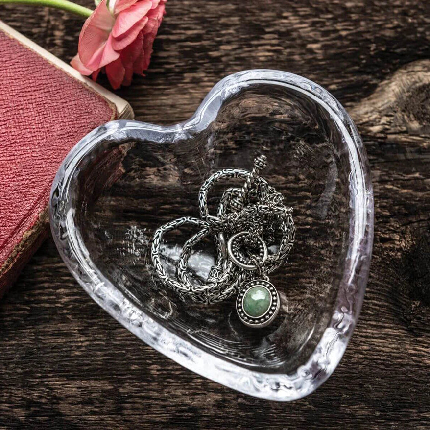 Simon Pearce Highland Heart Dish, Large