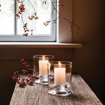 Simon Pearce Small Nantucket Hurricane, Set of 2