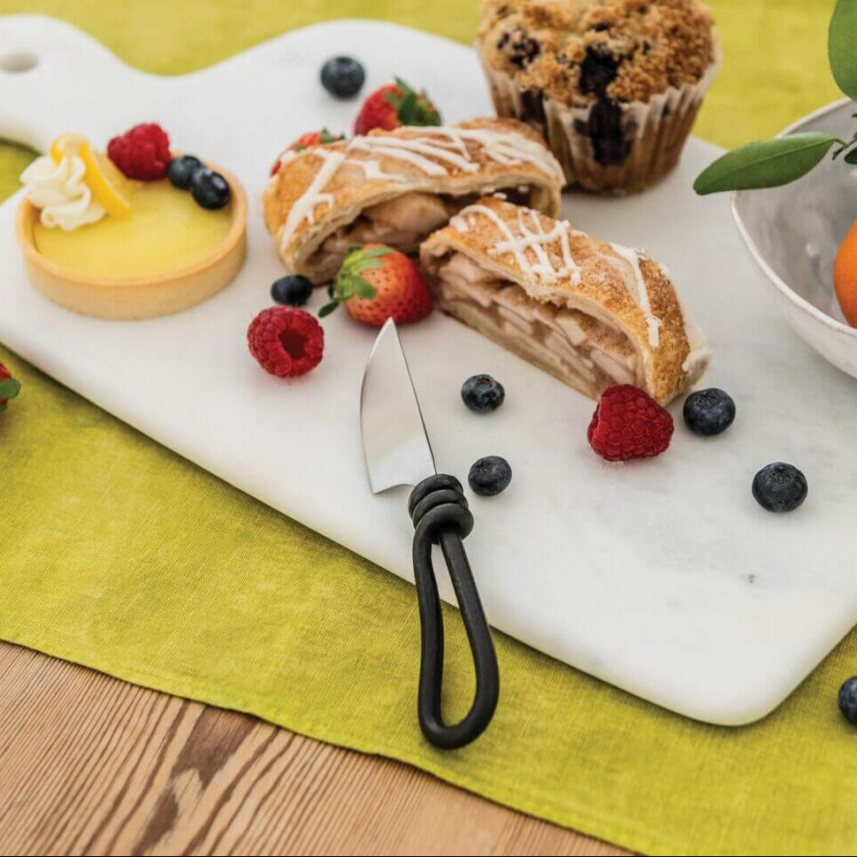 Simon Pearce Hardwick Cheese Knife Set, Gift Boxed