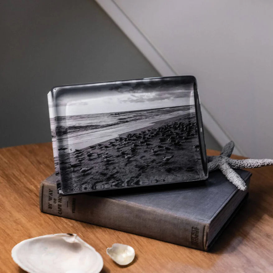 Simon Pearce Woodbury Horizontal Photo Block, 4" x 6"