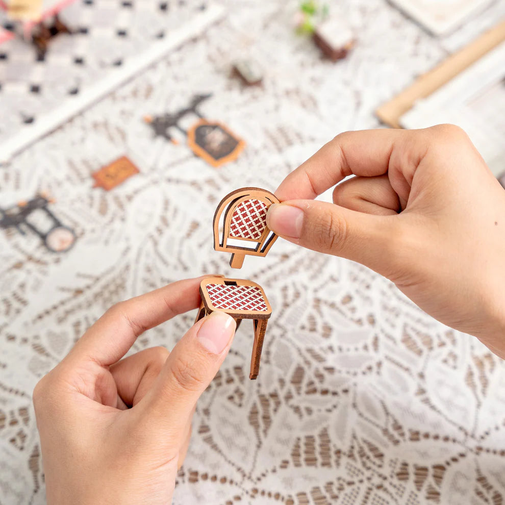 Paris Arcade Date, Miniature Book Nook Kit