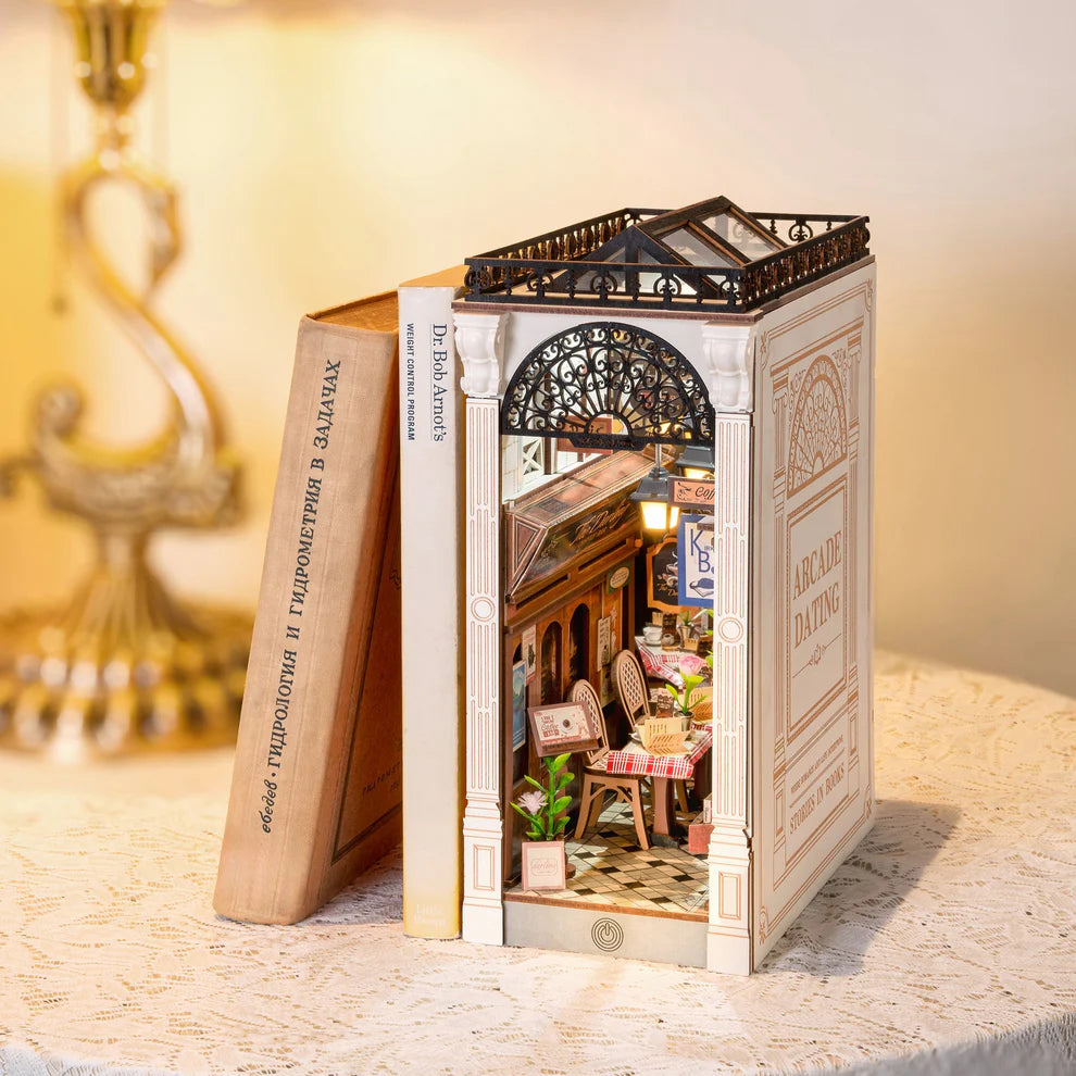 Paris Arcade Date, Miniature Book Nook Kit