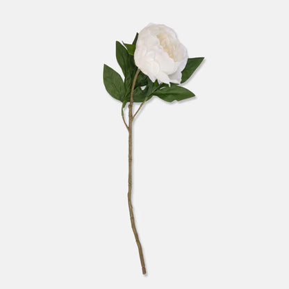 White Peony, Real Touch Artificial