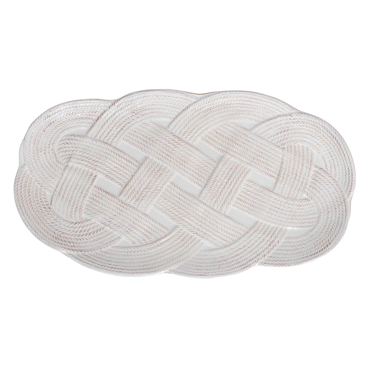 Juliska Le Panier Mystic Knot in Whitewash