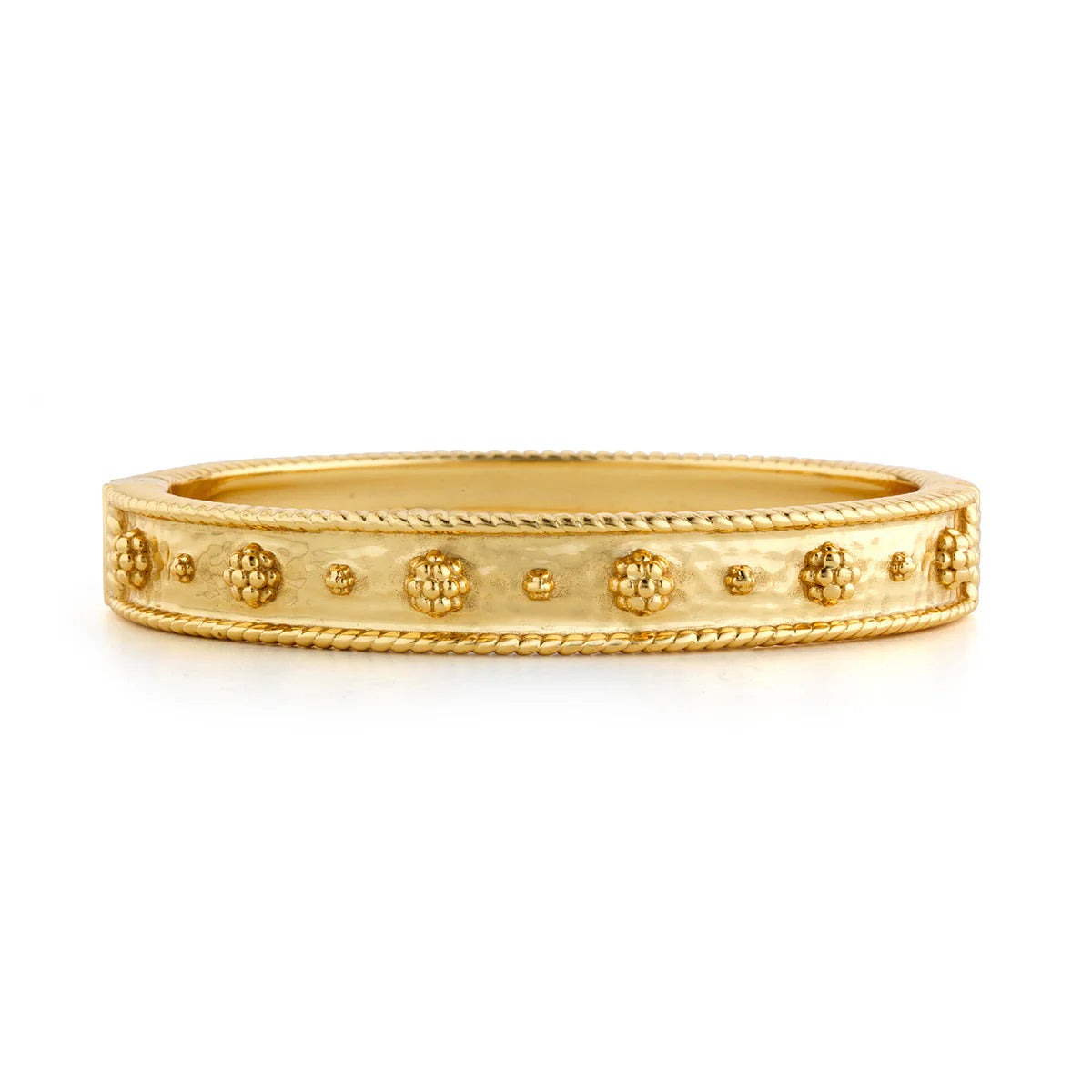 Berry Classic Hinged Bangle in Gold, Capucine de Wulf