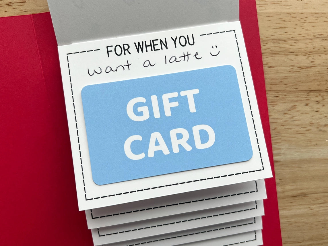 Graduation Waterfall Gift Card Holder