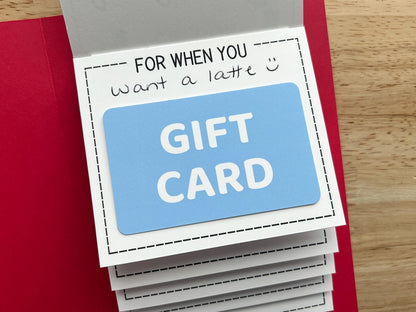 Graduation Waterfall Gift Card Holder