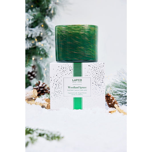 Woodland Spruce 30 oz. 3-Wick Candle, LAFCO