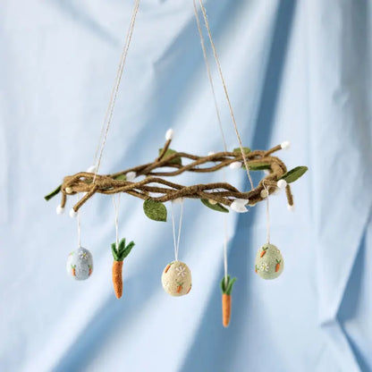 Set of Five Carrots