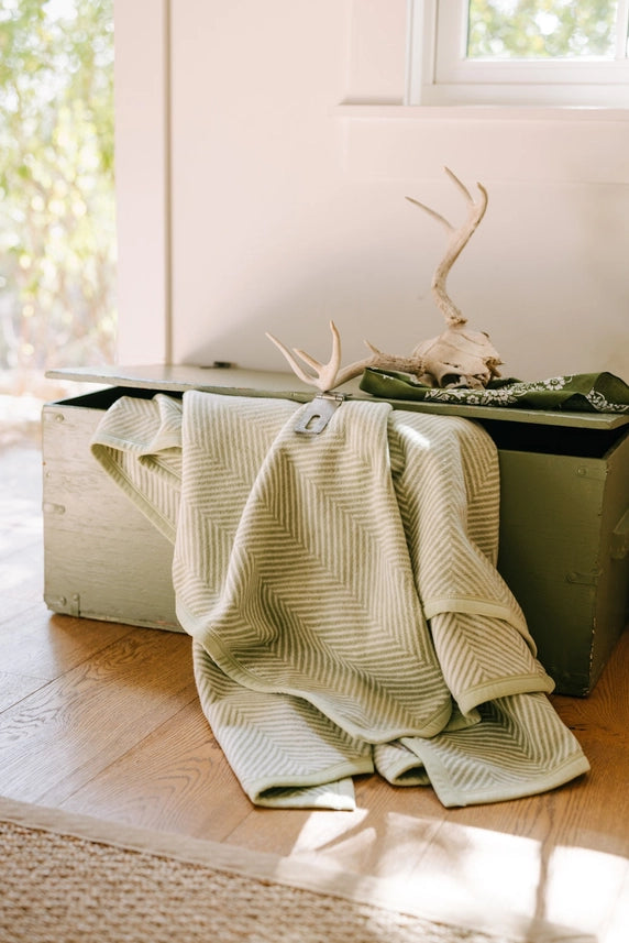 Chappy Wrap Harborview Herringbone Blanket