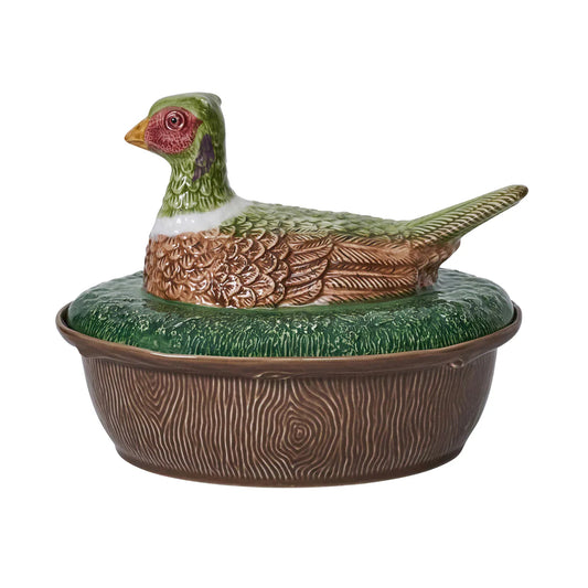 Juliska Forest Walk Pheasant Baker with Lid