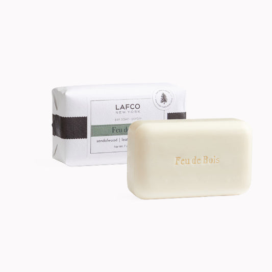 Feu de Bois 7. oz Bar Soap, LAFCO