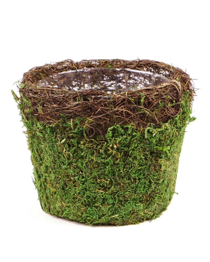 Vineyard Deco Moss Basket